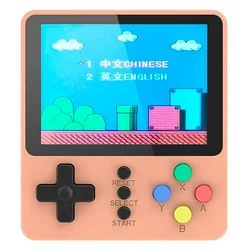 Consola portátil Game Boy Game Box K5 500 juegos - Rosa