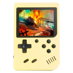 Consola portátil Game Boy Game Box Plus 500 juegos - Amarillo