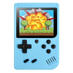 Consola Portátil Game Boy Game Box Plus 500 Juegos Control - Azul