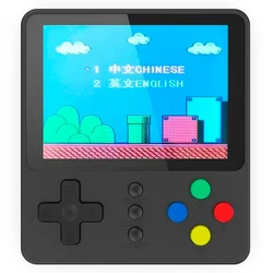 Consola Portátil Game Boy Game Box Plus K5 500 Juegos Control - Negra