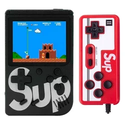 Game Boy Game Box Sup 400 Juegos Control Consola Portátil - Negro