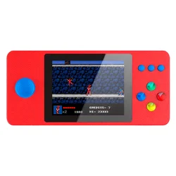 Juego de consola portátil K9 500 juegos - Rojo