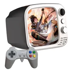 Consola de Juegos Portátil Mini TV H7 700 Juegos Control - Gris