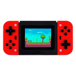 Mini Switch H6 Consola Portátil 1000 Juegos 2 Control Inalámbrico - Rojo