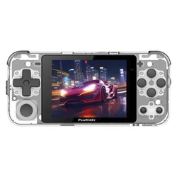 Consola portátil Powkiddy Q90 de 694 GB con pantalla de 2,8" - Transparente