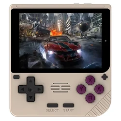 Consola portátil Powkiddy V10 de 64 GB con pantalla de 3,5" - Caqui