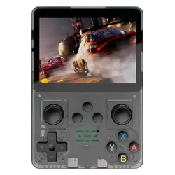 Consola Portátil R35S 128GB Pantalla 3.5" - Negro Transparente
