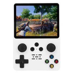 Consola Portátil R35S 64GB 1GB RAM SD 3.5" Pantalla - Blanca