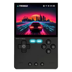 Trimui Brick Consola portátil 64GB Pantalla 3.2" 12000 Juegos - Negro