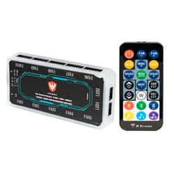 Controlador de refrigeración Satellite ACB-4 ARGB - Negro