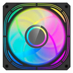 Ventilador de gabinete darkFlash INF24T ARGB - Negro