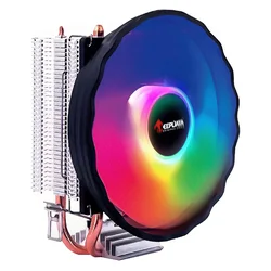 Enfriador universal para procesador Keepdata Dragonfly KD-P2RGB - Negro