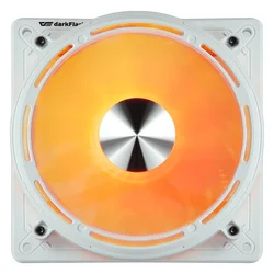 Ventilador de gabinete único darkFlash DE8R - Blanco