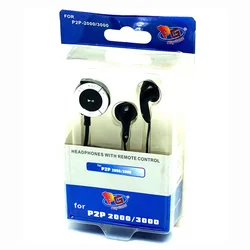Auriculares Play Game con Mando a Distancia - Negro (Sin Caja)
