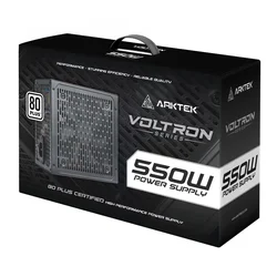 Fuente Arktek Voltron AK-ATX550WW ATX 500W 80 Plus Blanco 220V - Blanco