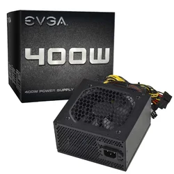 Fuente de alimentación ATX EVGA real de 400 W (100-N3-0400-L1)