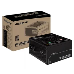 Fuente Gigabyte GP-P550SS ATX 550W 80 Plus Plata Bivolt - Negro