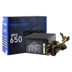 Fuente Mtek MPS650 ATX 650W No Modular - Negro