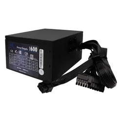 Fuente Mtek PSR-600 ATX 600W 80 Plus PFC Active Semi Modular Bivolt - Negro