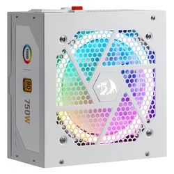 Fuente Redragon RGPS GC-PS006W-1 ATX 750W 80 Plus Gold PFC Active RGB - Negro