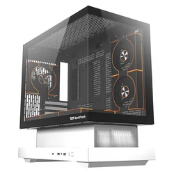 Estuche darkFlash Floatron F1 - Blanco (6 ventiladores ARGB)