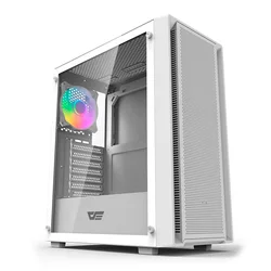 Armario de juego Aigo Darkflash DK353 RGB Mid Tower - Blanco