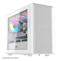 Gabinete Gamer DarkFlash DB460M - Blanco