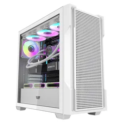 Gabinete Gamer DarkFlash DS900 Mesh Mid Tower - Blanco