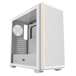 Gabinete Gamer DarkFlash DS900WS de torre media - Blanco