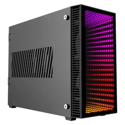 Gabinete Gamemax Abyss ITX ARGB - Negro