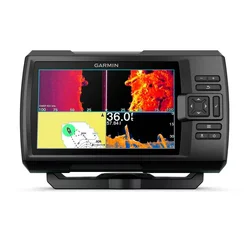 Transductor GPS Garmin Striker Vivid 7SV GT52HW-TM para pesca - Negro