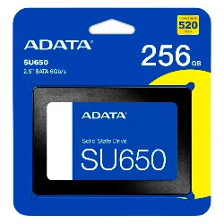 SSD Adata Ultimate SU650 256 GB 2.5" SATA 3 - ASU650SS-256GT-R
