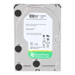 HD Western Digital WD Green Pull 2TB 3.5" SATA 3 7200RPM - WD20EURX (el paquete se entrega por separado)