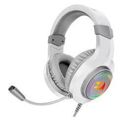 Redragon Hylas H260W-RGB P2 Auriculares para juegos de 3,5 mm - Blanco