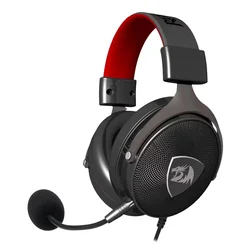 Auriculares para juegos Redragon Icon H520 de 3,5 mm - Negro