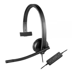 Headset Logitech H570E 981-000570 USB - Negro