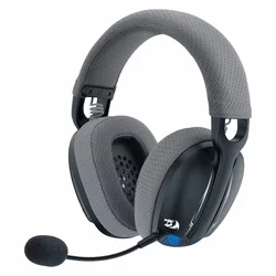 Redragon Skuld Pro H878BG Auriculares Inalámbricos LED - Negro Gris