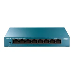 TP-Link LS108G Conmutador Hub 8 Puertos Gigabit 1000Mbps - Azul