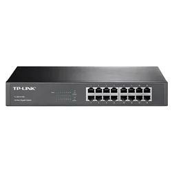 TP-Link TL-SG1016D Conmutador Hub 16 Puertos Gigabit 1000Mbps - Gris