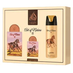Lattafa Art of Nature II Eau de Parfum Unisex Kit - 3 Unidades