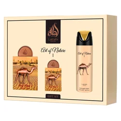 Lattafa Pride Art Of Nature I Set de regalo Eau de Parfum unisex en kit - 3 Unidades