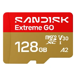 Tarjeta de memoria micro SD SanDisk Extreme GO 128 GB 240 Mbs - SDSQXGN-128G-GN6MN