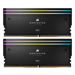 Memoria RAM Corsair Dominator Titanium RGB 64GB (2x32GB) DDR5 6000MHz - CMP64GX5M2B6000C30