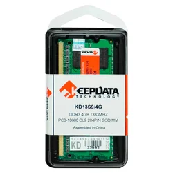 Memoria RAM Keepdata 4GB DDR3 1333MHz para portátil - KD13S9/4G