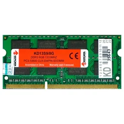 Memoria RAM Keepdata 8GB DDR3 1333MT/s para Notebook - KD13S9/8G