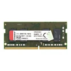 Memoria RAM Kingston 4GB DDR4 3200MHz para portátil - KVR32S22S6/4