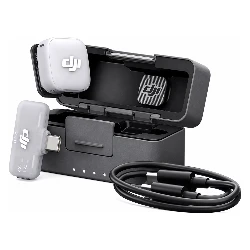 Micrófono de inhalación DJI Mic Mini Solap 2 para teléfono inteligente - Negro (1 estuche de carga RX móvil TX 1)