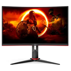 Monitor Gamer AOC C24G2 23.6" Full HD Curvo 165Hz IPS - Negro