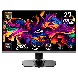 Monitor de juego OLED MSI MAG 272QP 27" Quad HD 240Hz - Negro