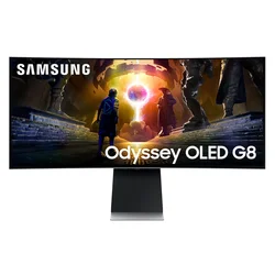 Samsung LS34DG856SNXZA Monitor gamer curvo Oled WQHD de 34" 175 Hz - Negro
